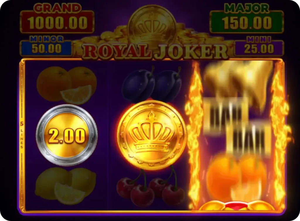 Royal Joker Speciale Bonusopties